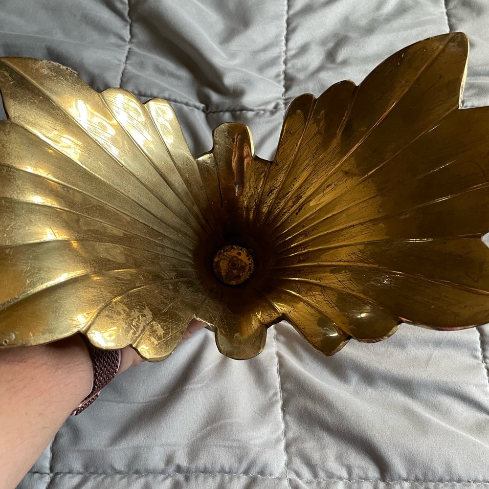 Brass statue